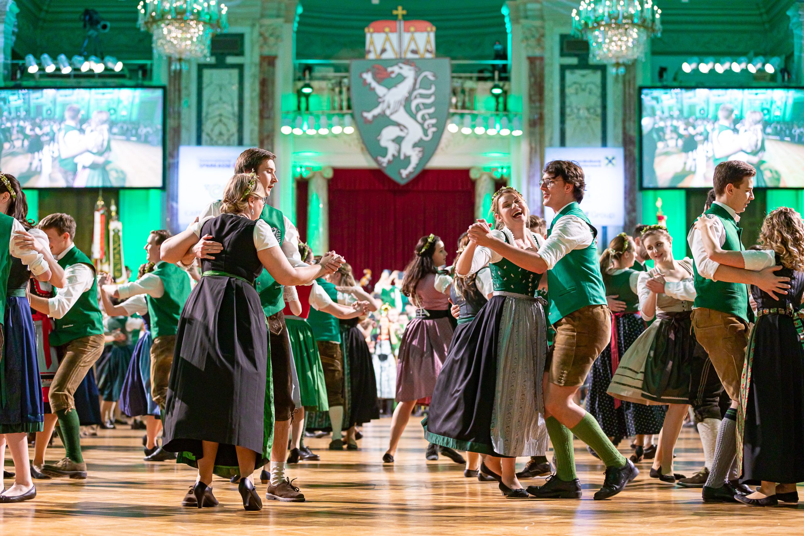 Eröffnung Steirerball 2020 in der Wiener Hofburg.