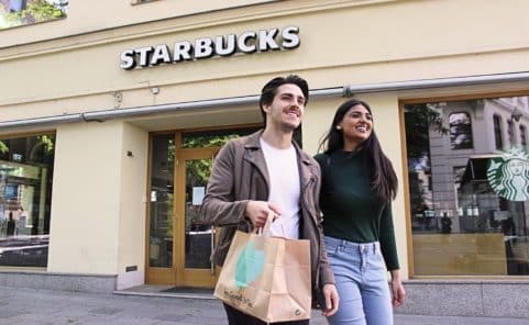 Starbucks weitet die Partnerschaft mit Too Good To Go auf Österreich aus