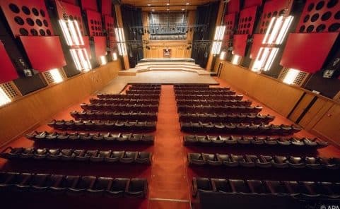 Großer Sendesaal im ORF Radiokulturhaus in Wien