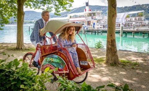 Barbara Schöneberger und Alfons Haider moderieren "Stars am Wörthersee"