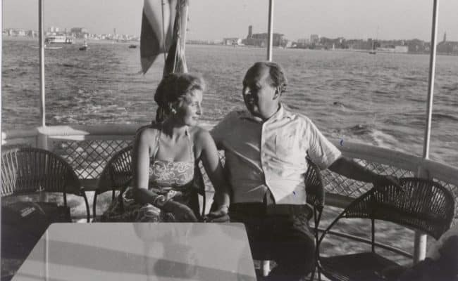 Lotte Tobisch und Erhard Buschbeck (vermutlich Sommer 1950)