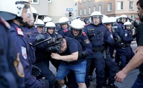 Demonstration in Wien Favoriten für die kurdische Freiheitsbewegung am 26. Juni 2020