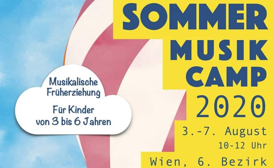 Sommer Musik Camp in Wien von ausgebildeter Pädagogin Zoryana Antonyak für musikalische Früherziehung