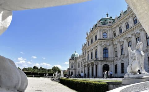 Wiener Museen wie das Belvedere verzeichnen Rückgang an Besuchern