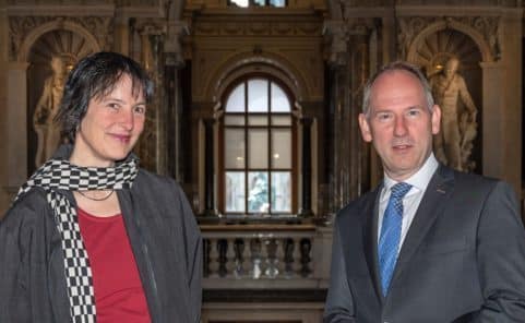 Geschäftsführung im Naturhistorischen Museum Wien, Katrin Vohland und Markus Roboch