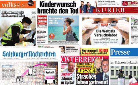 ÖAK meldet Rückgang der Verkaufsauflage von Tageszeitungen und Zeitschriften