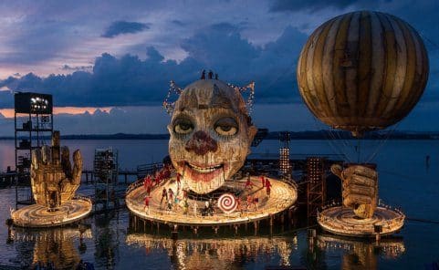 Bregenzer Festspiele 2021 mit Rigoletto auf der Seebühne