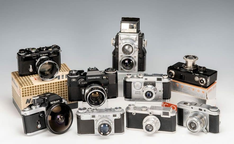 OstLicht Camera Auction zum Auftakt der Foto Wien in der Galerie OstLicht.