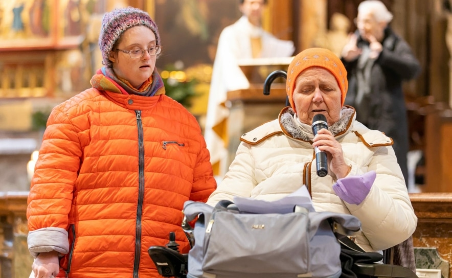 Gottesdienst im Stephansdom am Internationalen Tag für Menschen mit Behinderung am 3. Dezember.