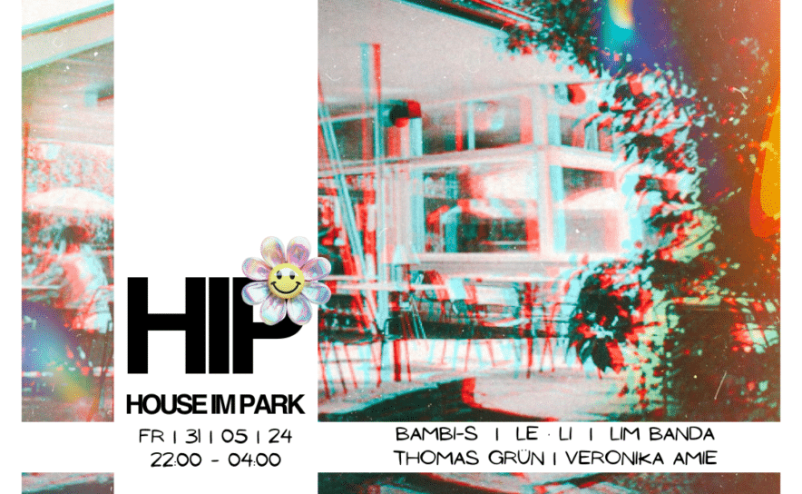 Unter dem Namen "House im Park" (HIP) gibt's jeden letzten Freitag Party im Volksgarten Pavillon.