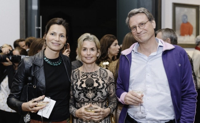 Margarita Thurn, Nadine Kraus-Drasche und Duxi Thurn beim Künstlerinnendinner im MAK.