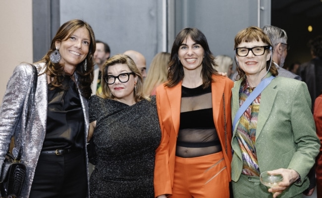 Viktoria von Wulffen, MAK Generaldirektorin Lilli Hollein, Alice Liechtenstein und Ashley Hans Scheirl.