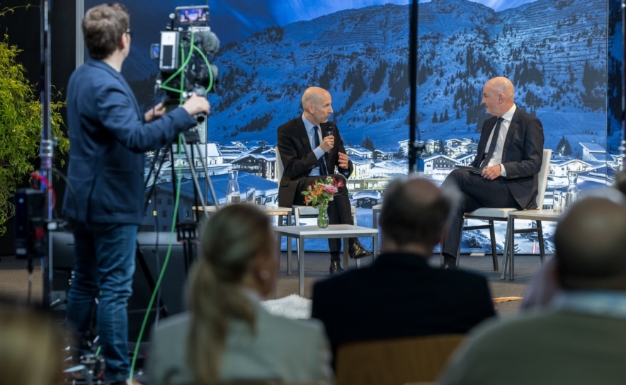 Der Europäische Mediengipfel in Lech am Arlberg findet seit 2007 statt.