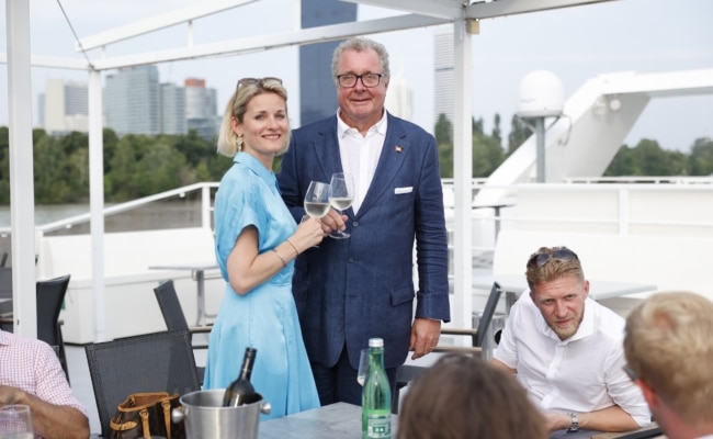 Magdalena Hankus und Wolfgang Fischer.