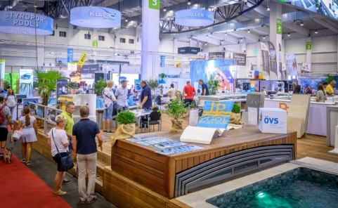 Neue Trends in Sachen Pools und Kunstteiche auf der Gartenbaumesse Tulln.