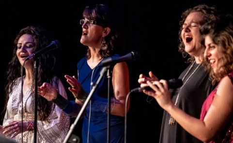 Vienna's Magic Voices: Basma Jabr, Sakina Teyna, Golnar Shahyar und Nataša Mirković.