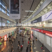 Terminal 3 am Flughafen Wien.