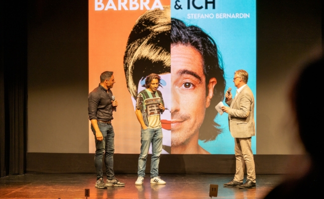 Alex Balga, Stefano Bernardin und Wolfgang Ebner über das neue Stück "Barbra & Ich" im Vindobona.