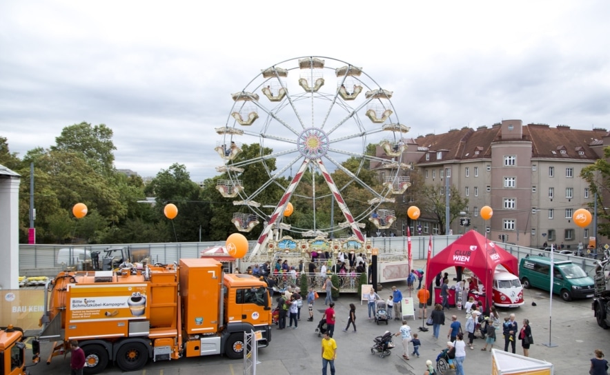 Die MA 48 lädt zum Mistfest nach Hernals.