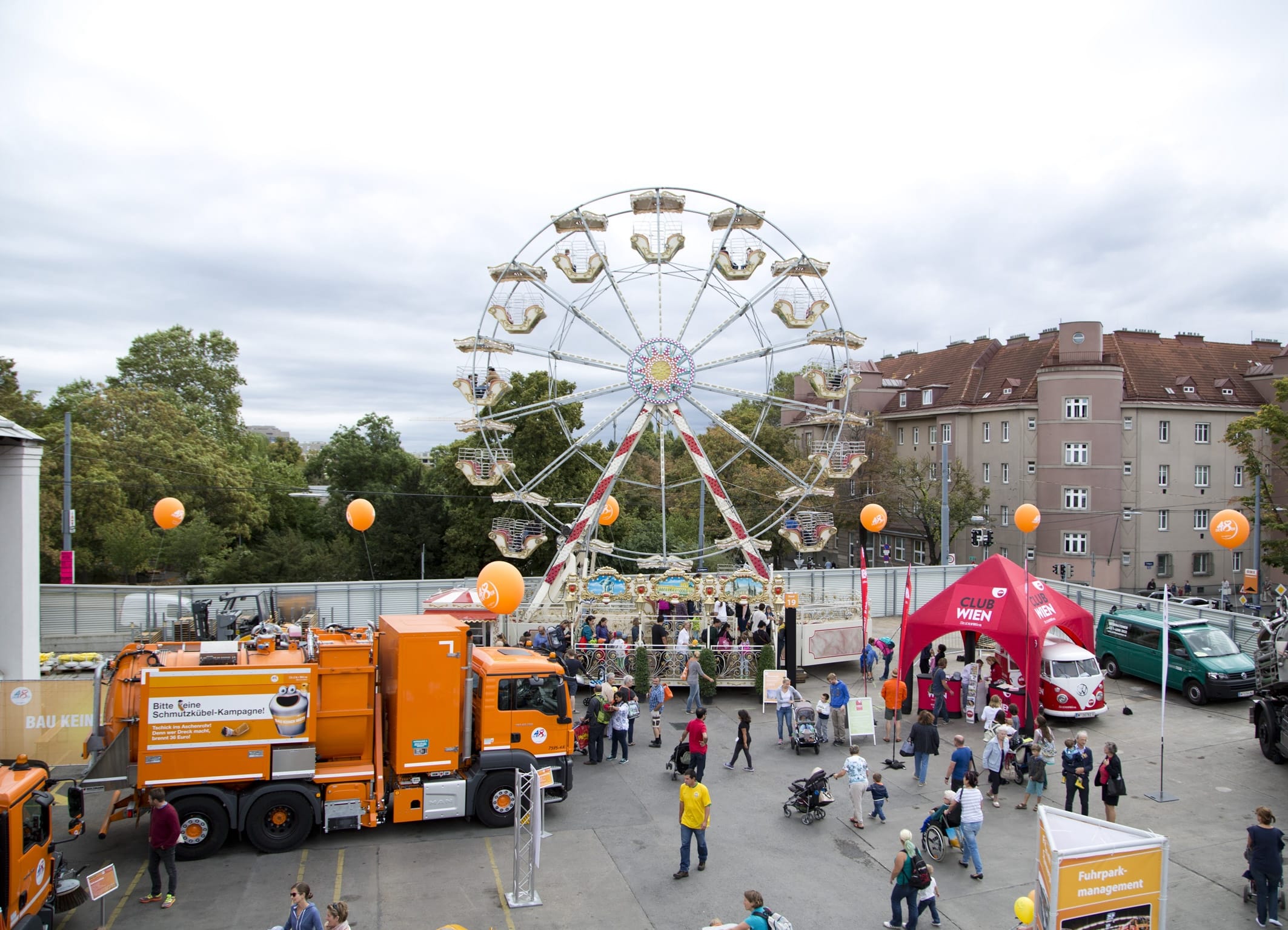 Die MA 48 lädt zum Mistfest nach Hernals.