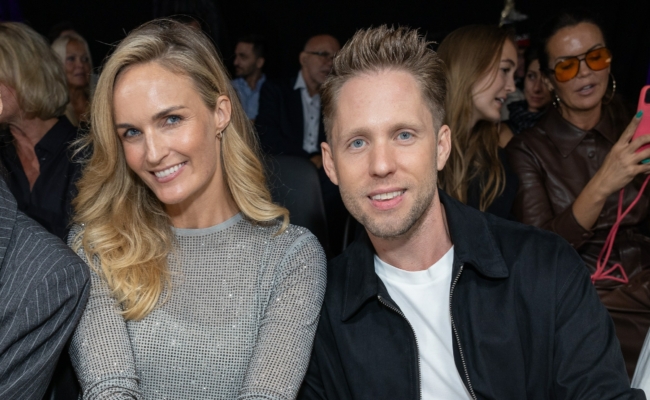 Patrizia Kaiser und Markus Freistätter genießen die Show.