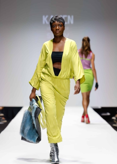 Designer Best of bei der Opening Show der MQ Vienna Fashion Week 2024.