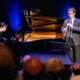 Pianistin Nathalie Matthys und Klarinettist Josef Lamell bei einem Konzert.