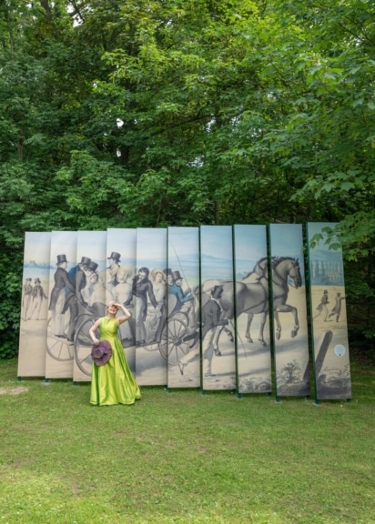 Ildikó Raimondi Ist Leiterin der Schubertiaden im Schubert Museum Schloss Atzenbrugg.