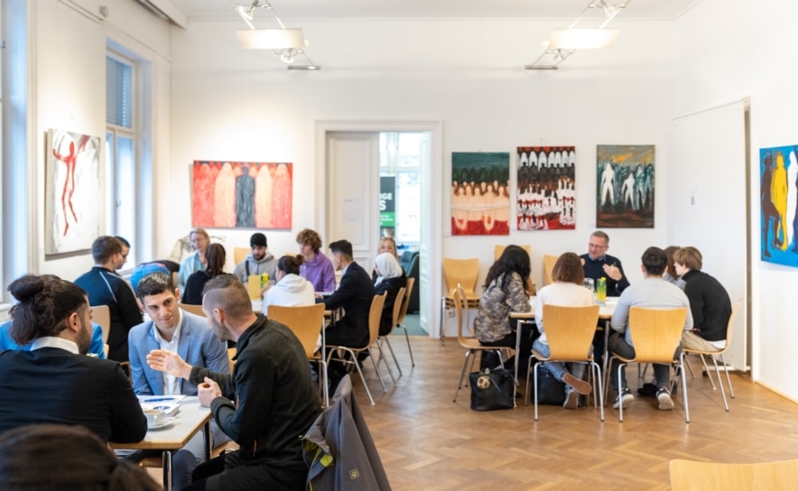 Job Speed Dating für junge Arbeitssuchende in Wien.