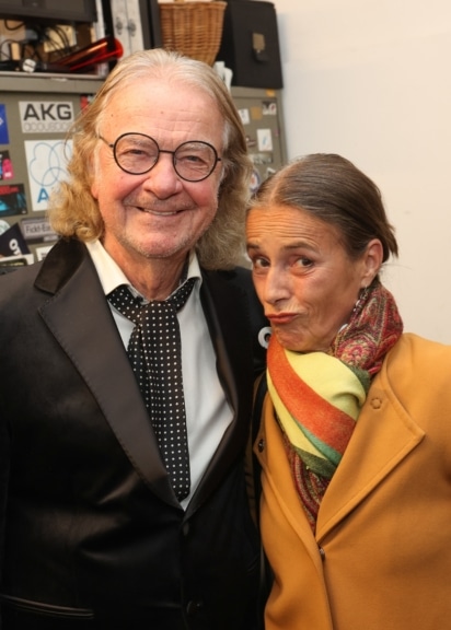 Peter Hofbauer mit Mercedes Echerer: Die Drei von der Tankstelle Premiere im Wiener Metropol.