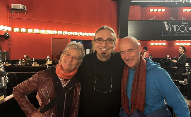 Christina Zurbrügg, Rudi Dolezal und Michael Hudecek.im Vindobona.