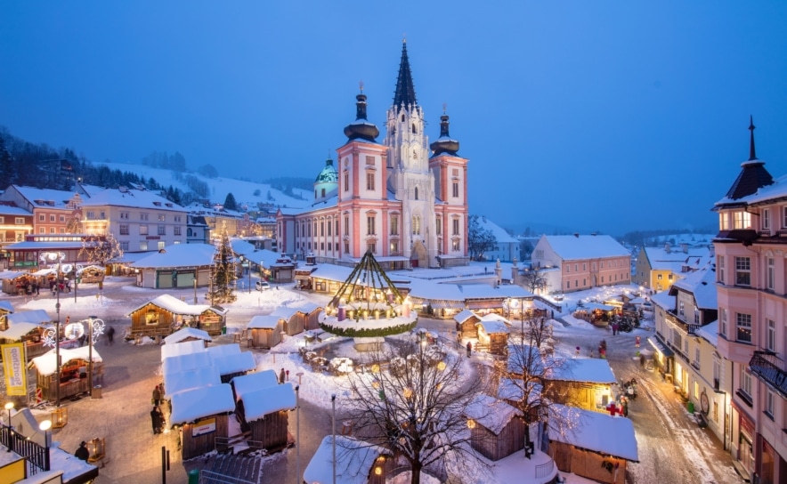 Der Mariazeller Advent ist Österreichs größter traditioneller Adventmarkt.