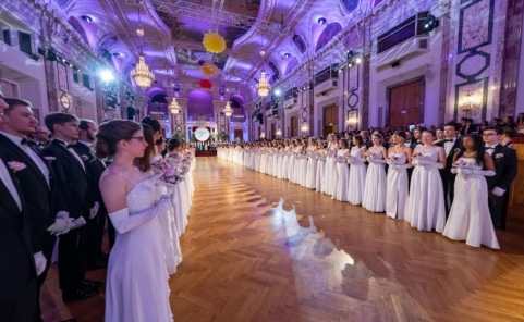 Wiener ZuckerBäckerball Eröffnung in der Wiener Hofburg.