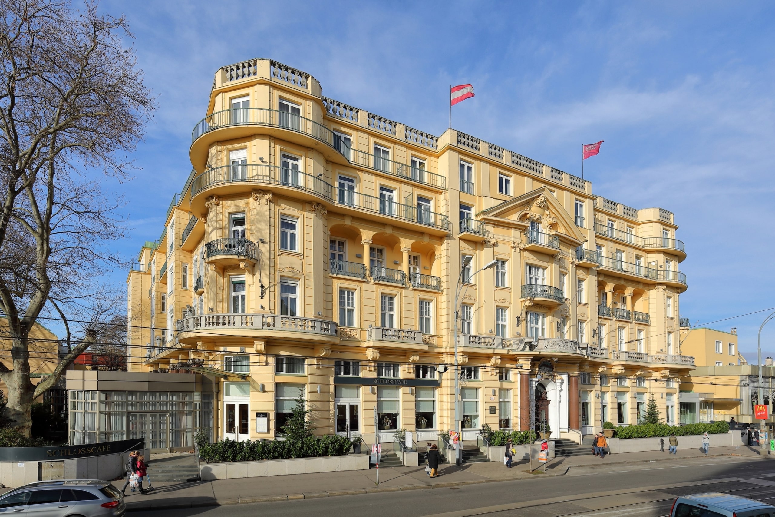 Parkhotel Schönbrunn in Wien Hietzing.