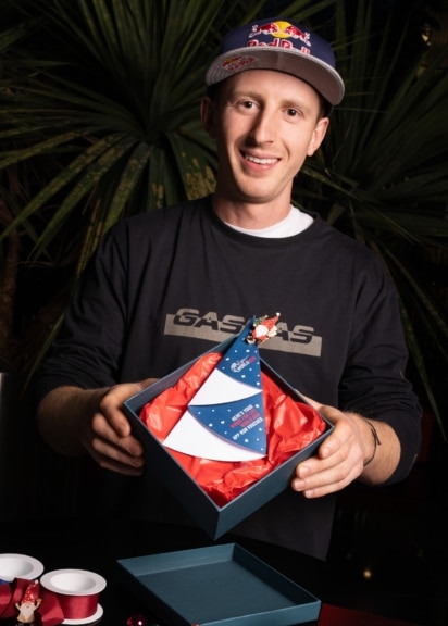 Michael Walkner mit Wings for Life World Run Gutschein.