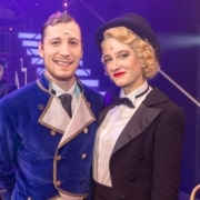 Simon Stockinger (Der Admiral), Lena Müller (Marlene Dietrich)