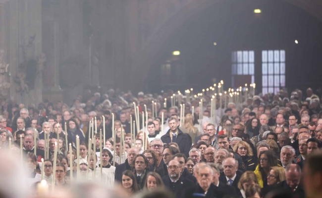 Abschied von Erzbischof Christoph Schönborn im Stephansdom.