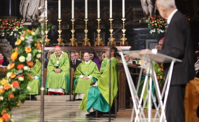 Abschied von Erzbischof Christoph Schönborn im Stephansdom.